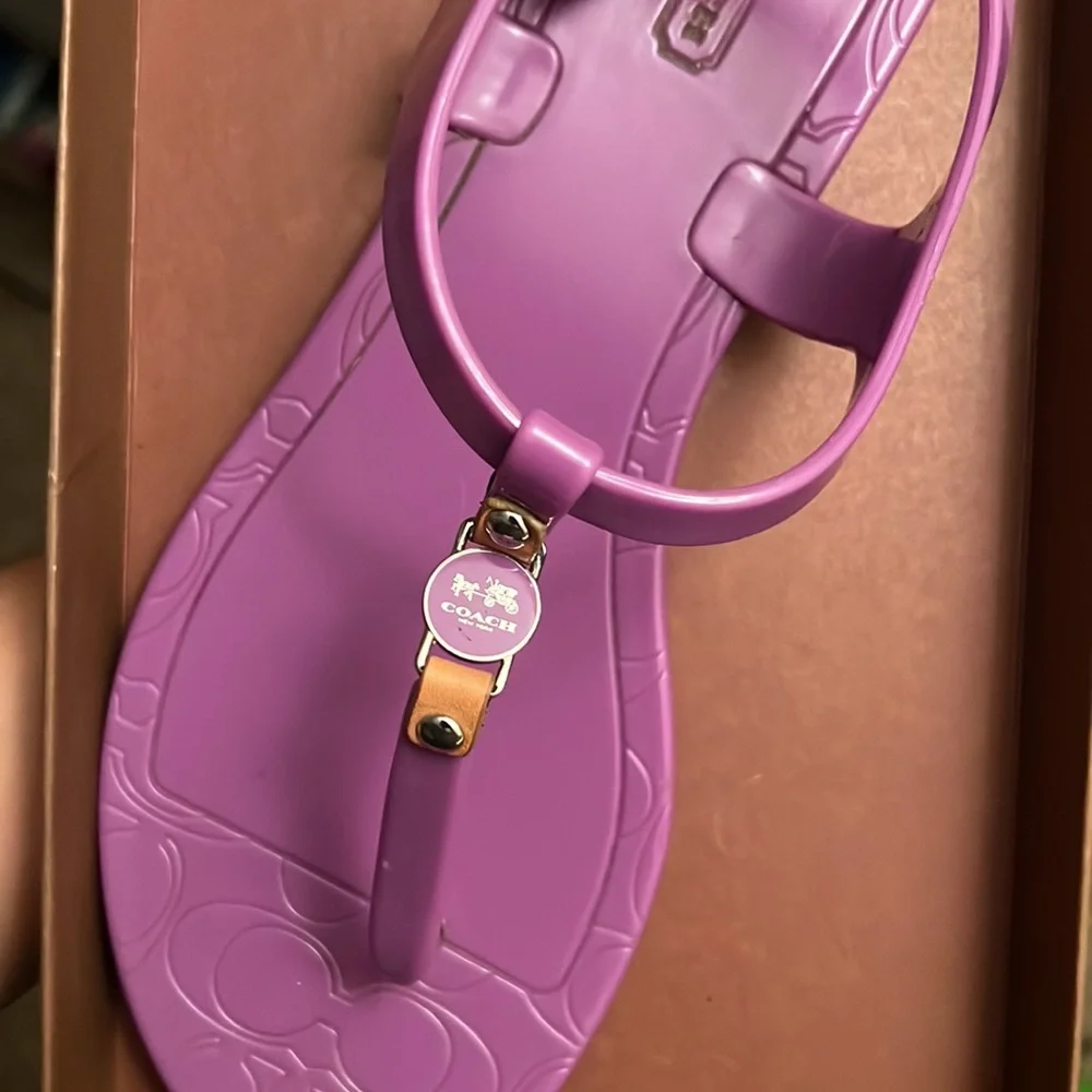 Coach womens picadilly jelly size 7M - Picture 1 of 5
